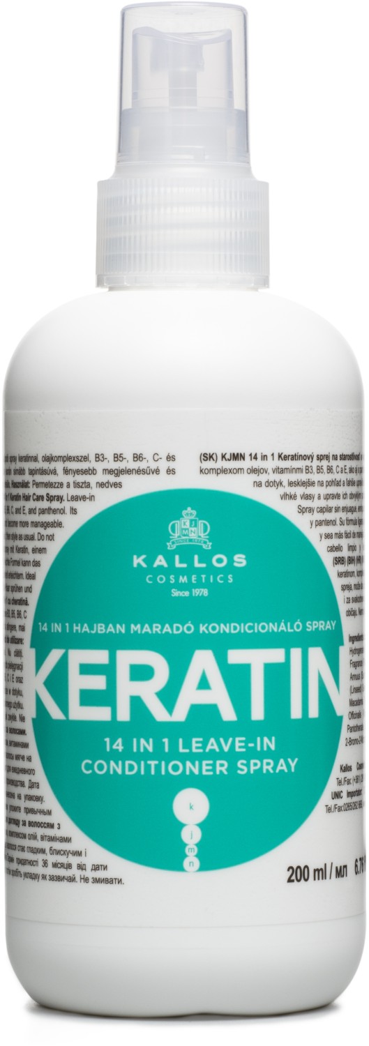 Kallos Keratin 14 In 1 Leave-In Conditioner Spray 200 ml KA-KJMN2258