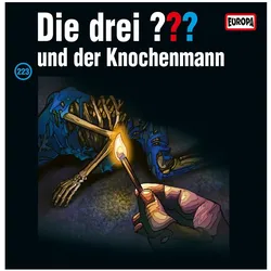 Europa, Schallplatten, Die drei??? 223 - und der Knochenmann (2LP) (Die drei ???)