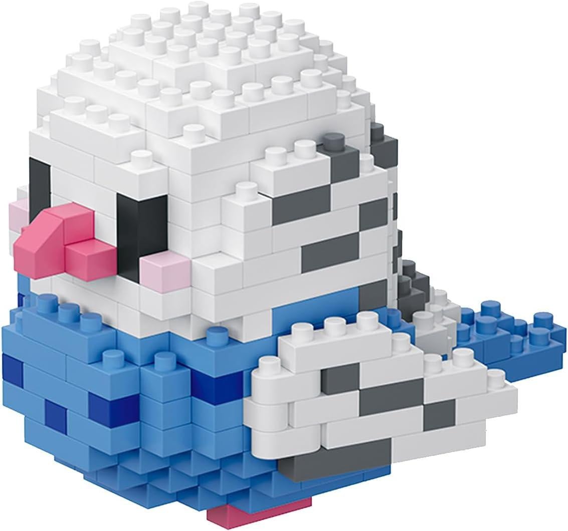 Micro bouwblokjes set met vogelmotief, 253 onderdelen