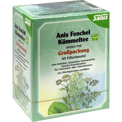 SALUS Pharma GmbH ANIS FENCHEL Kümmel Tee AFeKü Bio Salus Filterbtl. 80 g 00249834