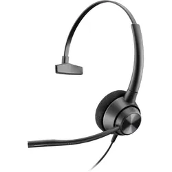 HP Poly EncorePro 310 QD (Kabelgebunden, USB-A, Microsoft Teams, Skype), Office Headset, Schwarz