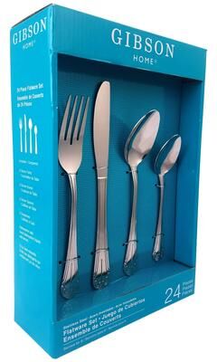 Gibson Home Mariano 24 Piece Flatware Set