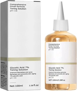 Inspire Essentials Glycolic Acid 7 Percent Toning Solution For Acne And Skin Rejuvenation Glycolic Acid 7 Percent Toning Solution For Acne And Skin Rejuvenation