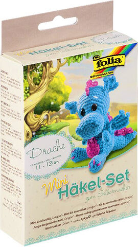 folia Häkel-Komplett-Set "Drache"