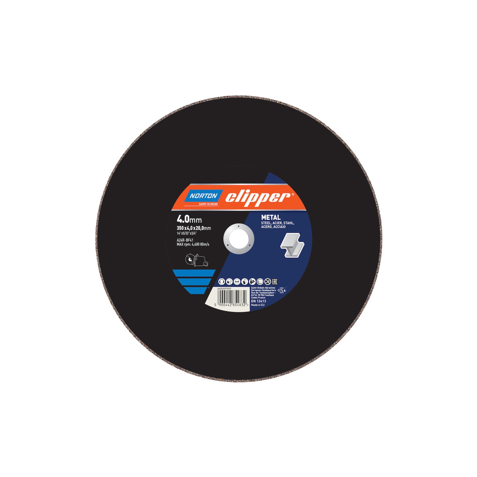 CLIPPER Trennscheibe Metall A24R-350x4.0x20mm ; Saint-Gobain (66253371527)