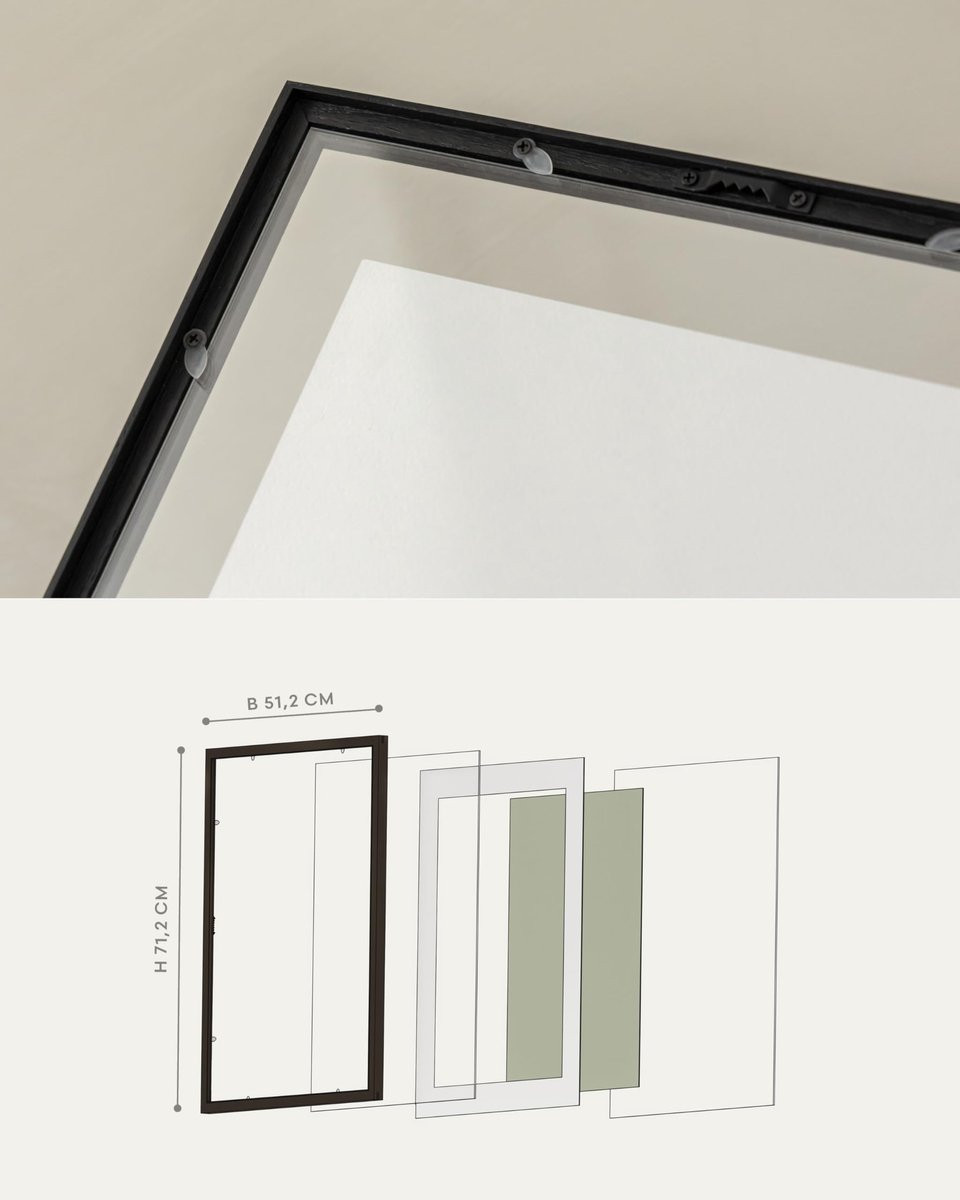 KAZAI Fotolijst Toke Design Houten Fotolijst uit Berlijn