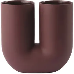 Muuto Kink Vase, deep red