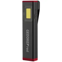 GEDOREred R95700089 LED Handleuchte 8,9 cm, 600 mAh, schwarz