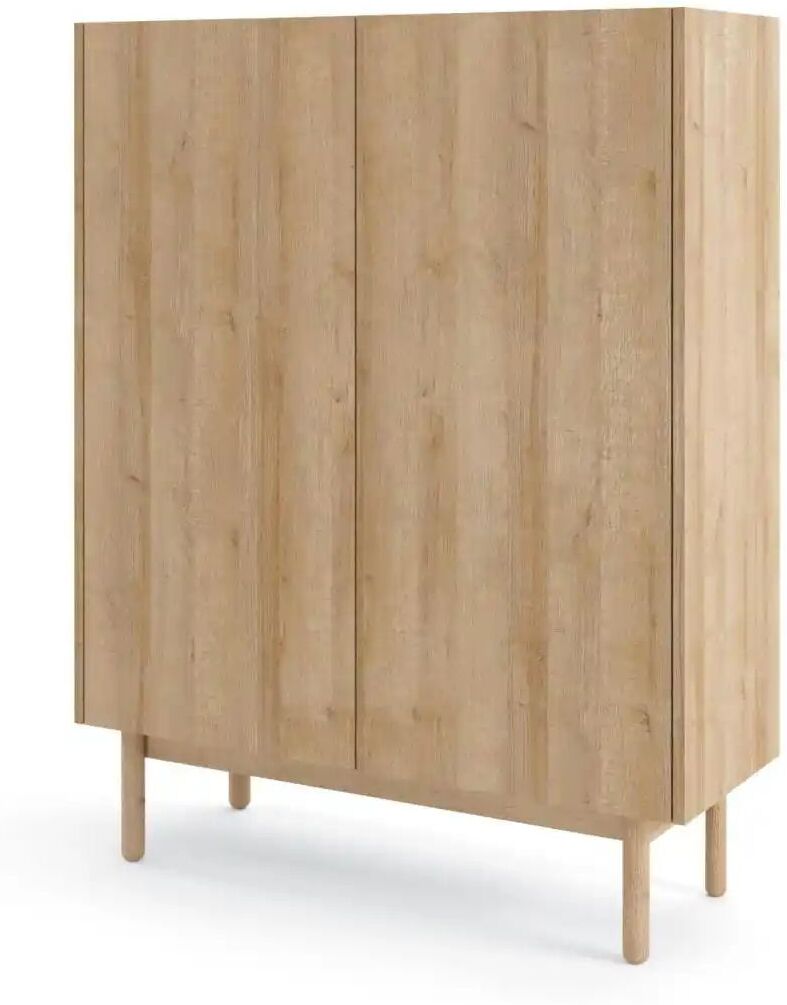 Höffner Highboard  Boho ¦ braun ¦ Maße (cm): B: 97 H: 122