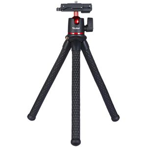 Rollei Monkey Pod 2 Stativ, Höhe bis 31 cm, für Smartphone & Kamera, mit Kugelkopf, Dreibein