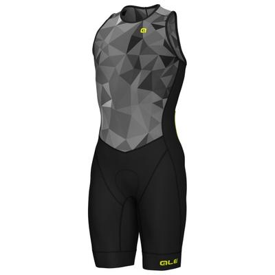 Alé - Triathlon Triple Body Sleeveless - Radeinteiler Gr S schwarz/grau