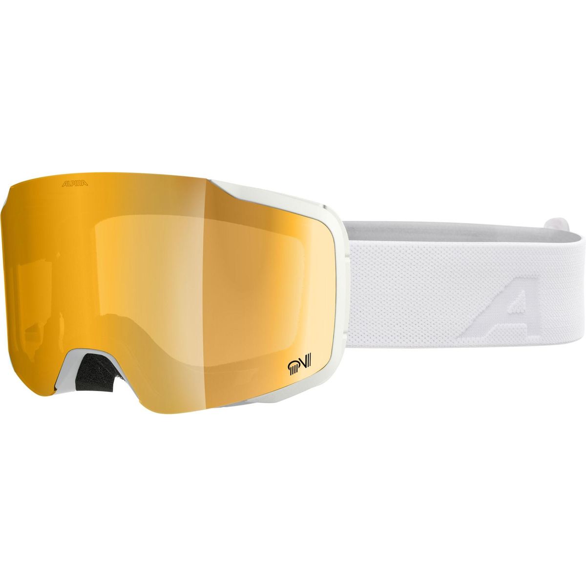 Alpina Taos QV white matt mirror gold (11) one size A7306711