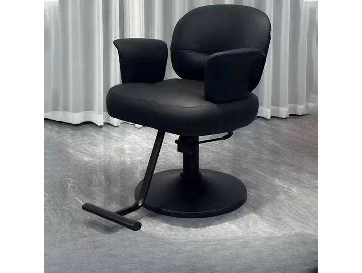 Fauteuil de barbier exclusif pour salon de coiffure, repose-pieds, style moderne, fauteuil de salon confortable, professionnel, Friseurstuhl, mobilier de salon