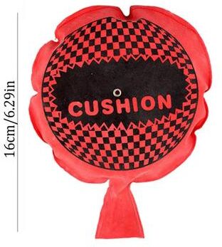 Uplift Treasures Funny Fart Prank Cushion Toy red (6.30 In)