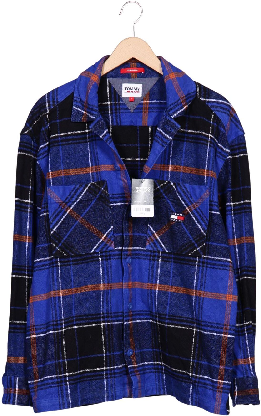 Tommy Jeans Herren Jacke, Mehrfarbig, Gr. L, kein / Etikett - Second Hand