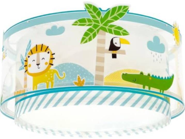 Dalber Kinder plafondlamp kinderkamer kinderlamp My Little Jungle dieren oerwoud