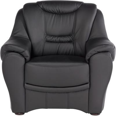 Sessel SIT & MORE "Benson", schwarz, B:98cm H:94cm T:95cm, NaturLeder;Luxus-Microfaser ALTARA NUBUCK (100% Polyester);Luxus-Kunstleder, Sessel, Sessel
