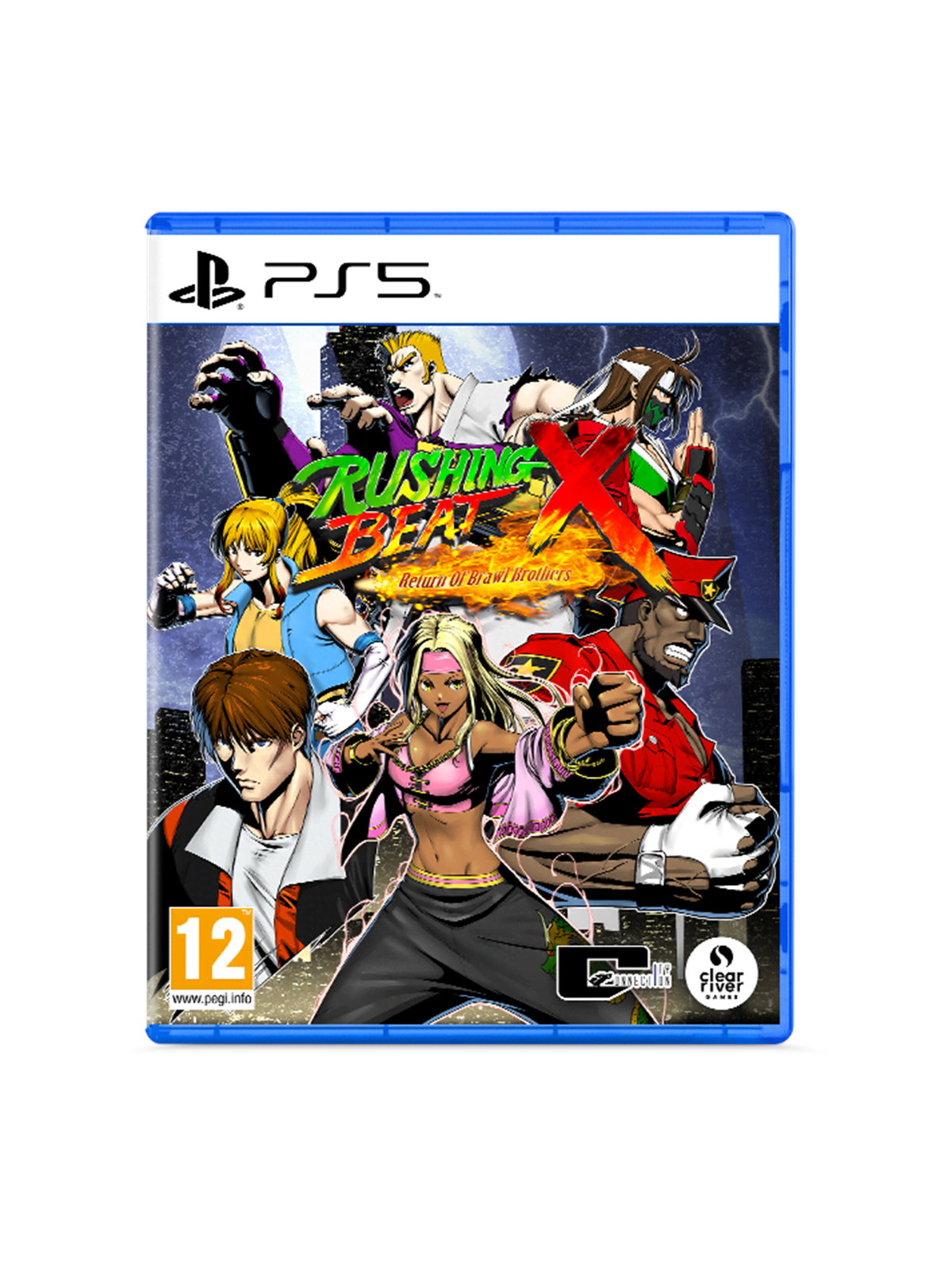 RUSHING BEAT X: Return Of Brawl Brothers - Sony PlayStation 5 - Beat 'em Up - PEGI 12