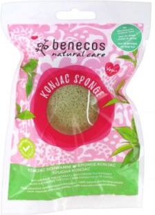 Benecos Konjac Sponge Green Tea Combination Skins