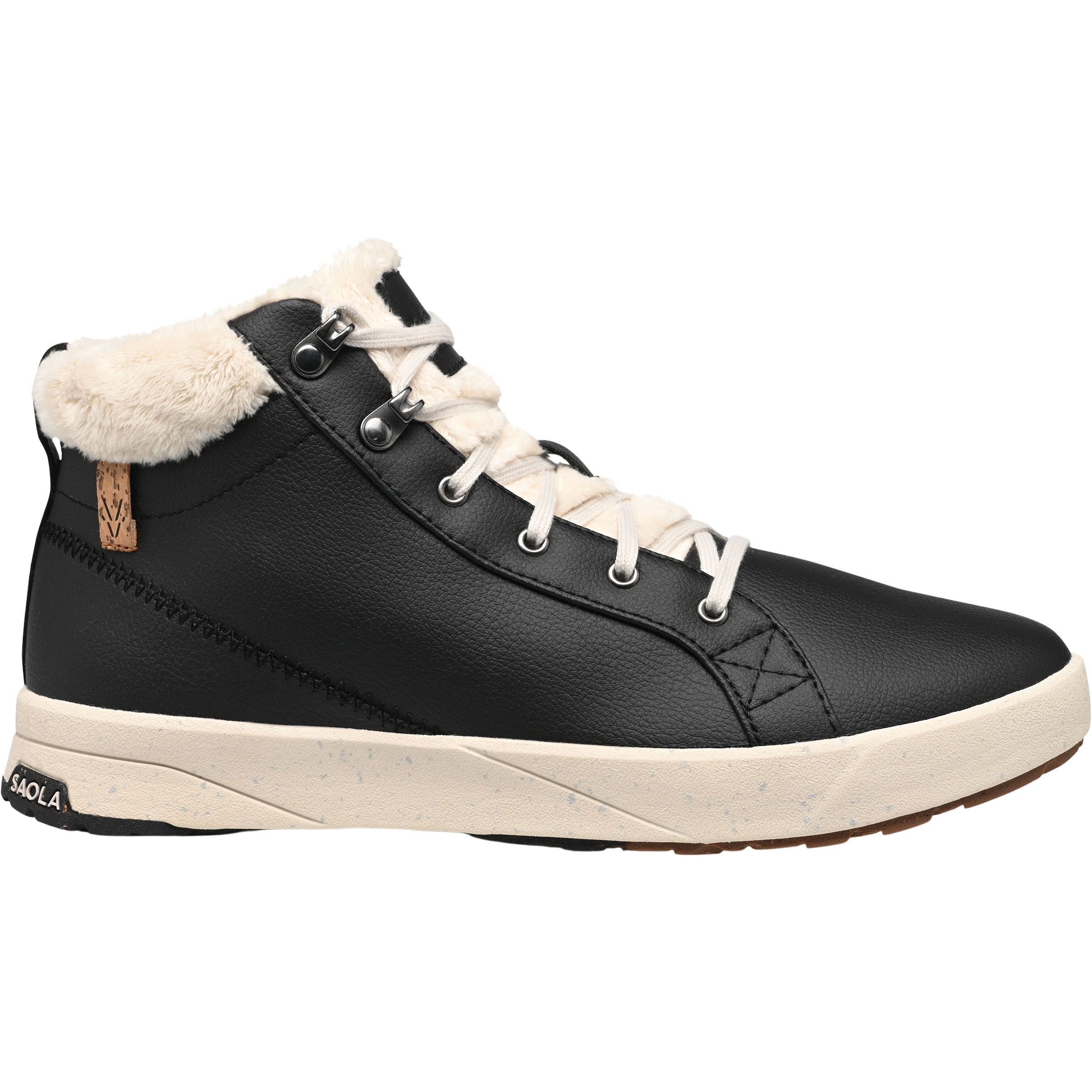Saola Bergen Warm Damen Freizeitschuhe schwarz Größe 42 Lifestyle Atmungsaktiv