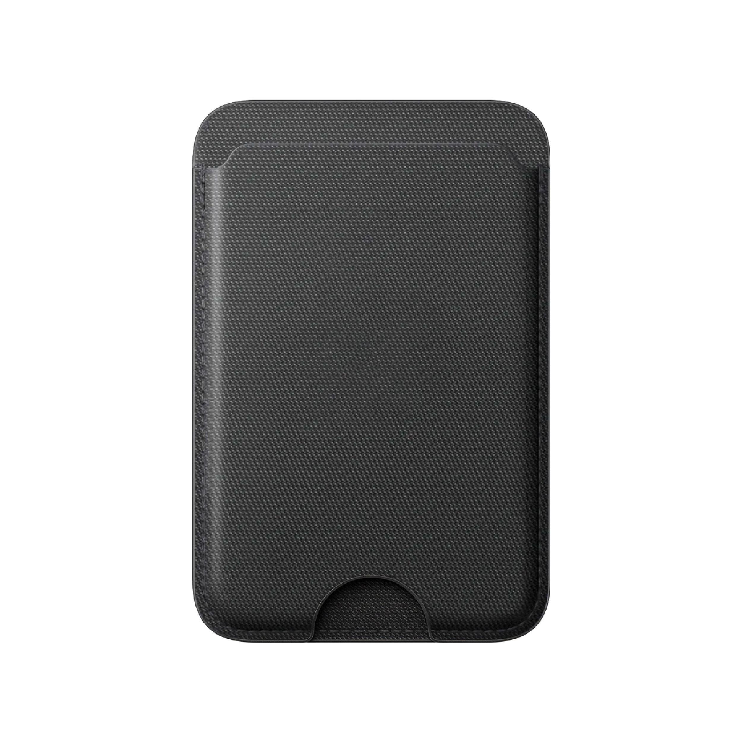 Vonmählen Fabric Kickstand Wallet schwarz