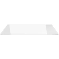 Funkenschutzplatte Rechteck 100x50cm - Klarglas