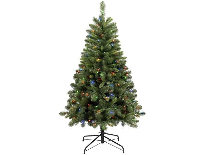 LED Tannenbaum 150cm bunte Lichter