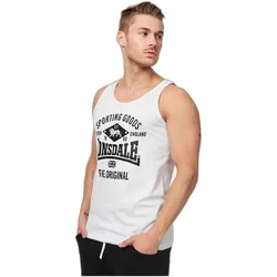 Lonsdale, Herren, Sportshirt, Biggin (XL), Schwarz, Weiss