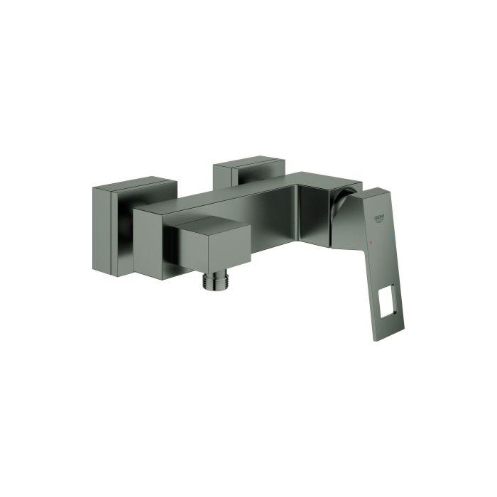 Grohe Eurocube Brausearmatur 23145AL0 hard graphite gebürstet, Wandmontage