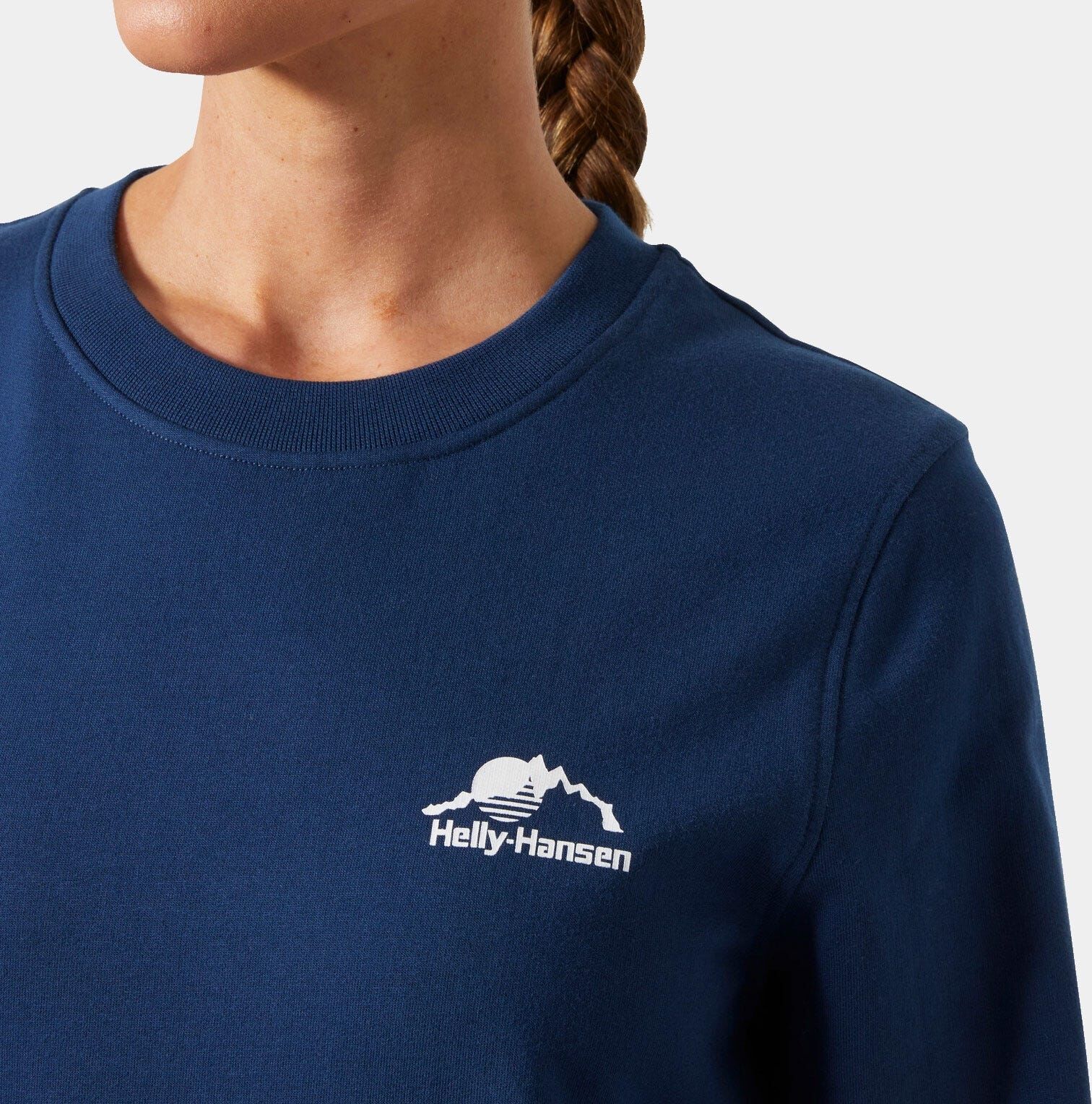 Helly Hansen Women's Nord Graphic Sweatshirt - Blue - XL