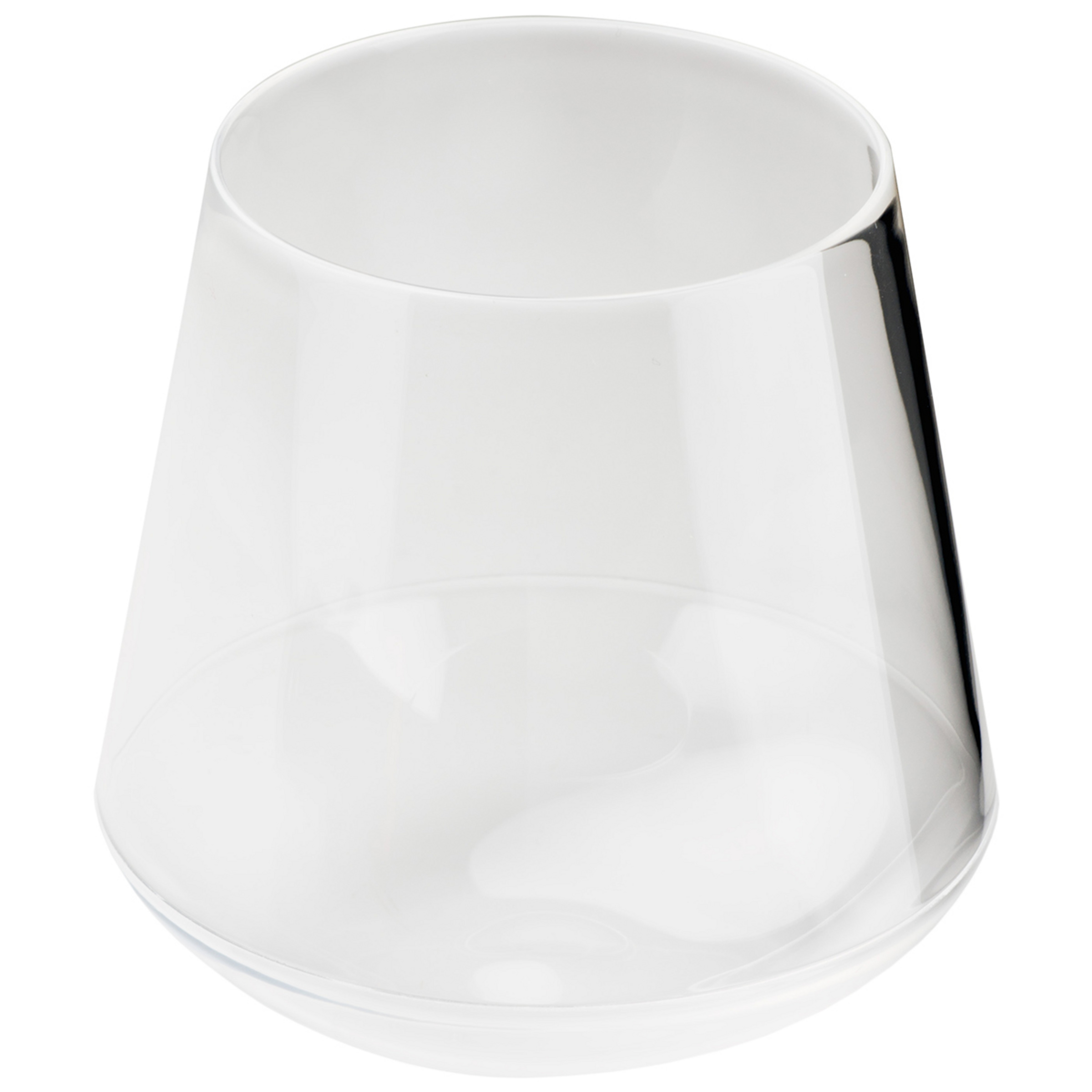GSI Stemless Wein Glas Campinggeschirr weiss Größe Rotwein