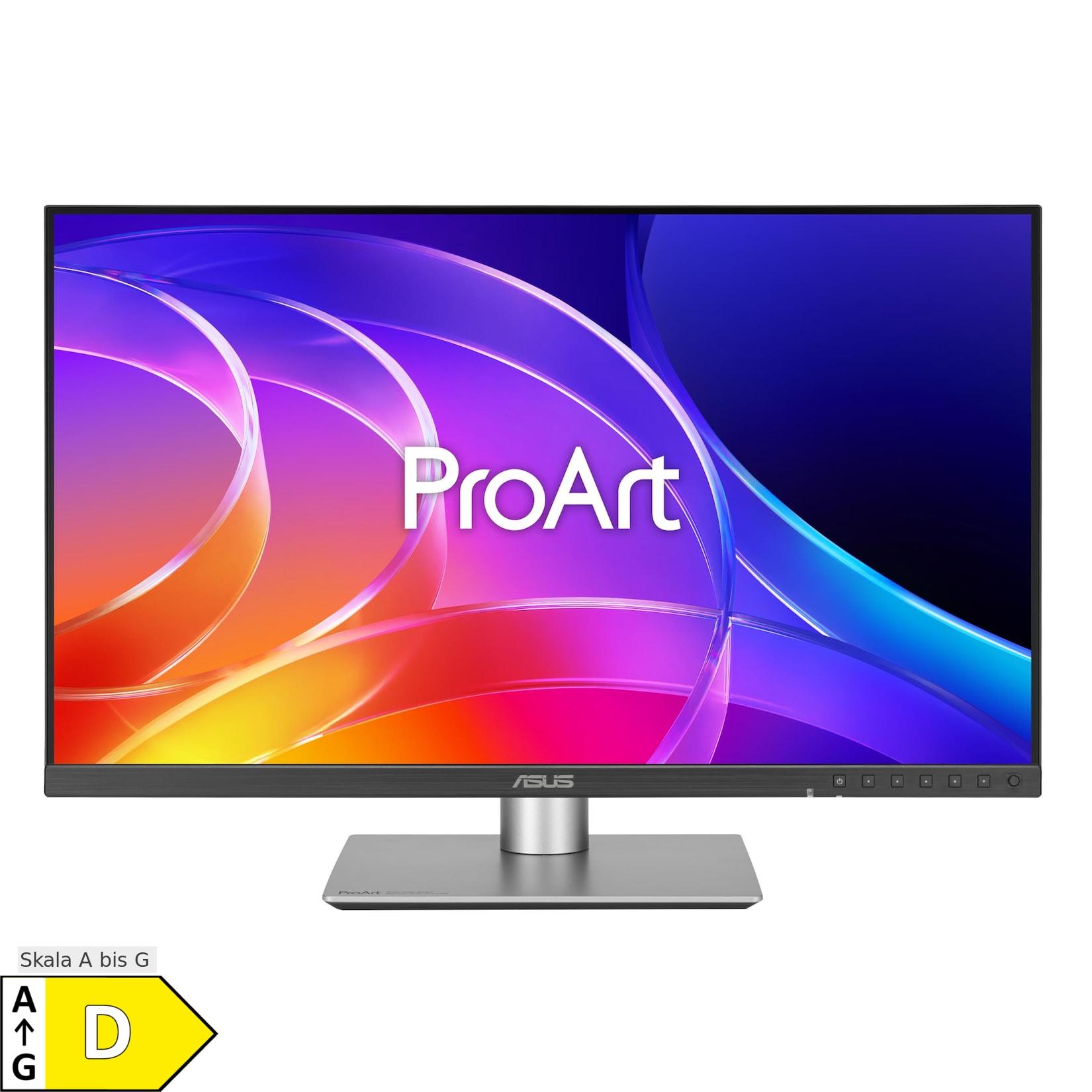 ASUS ProArt PA249CGV, Schwarz, Silber, 23,8 Zoll, Full HD, 144 Hz, 5 ms Monitor (IPS, HDR10, 1x HDMI 2.1, 2x DisplayPort 1.4, höhenverstellbar, VESA Adaptive Sync)