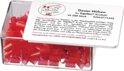 WEPA Apothekenbedarf GmbH & Co KG TOPITEC Kruke Dosier Hülse Aponorm 1 St 00775362