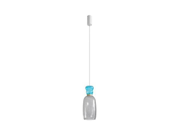 Lucande LED Pendelleuchte Fay (Für Kinder, Junges Wohnen) in Alu aus Glas (1 flammig) - Hängelampe Esstischlampe Hängeleuchte Küchenleuchte