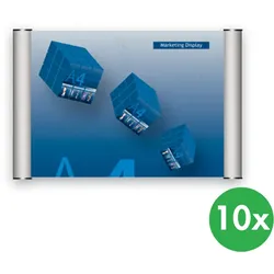 Tür-Namensschild, clip, für das Format 148 x 210 mm (A5), 10 Stk.