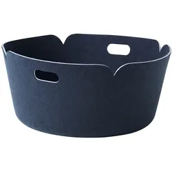 Muuto Restore Round Aufbewahrungskorb, midnight blue