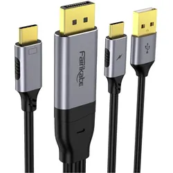 Unbound Unidirektionale DisplayPort-Quelle zu USB-C für Xreal, Zubehör VR + AR