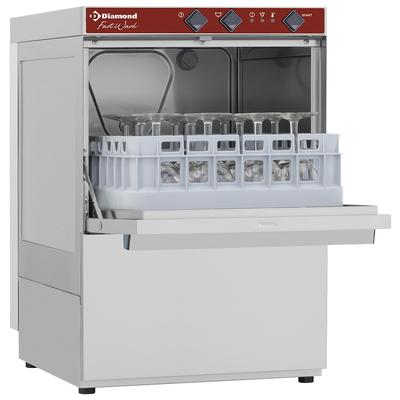 Gläserspülmaschine, quadratischen Korb 350x350 mm (DC202/6)