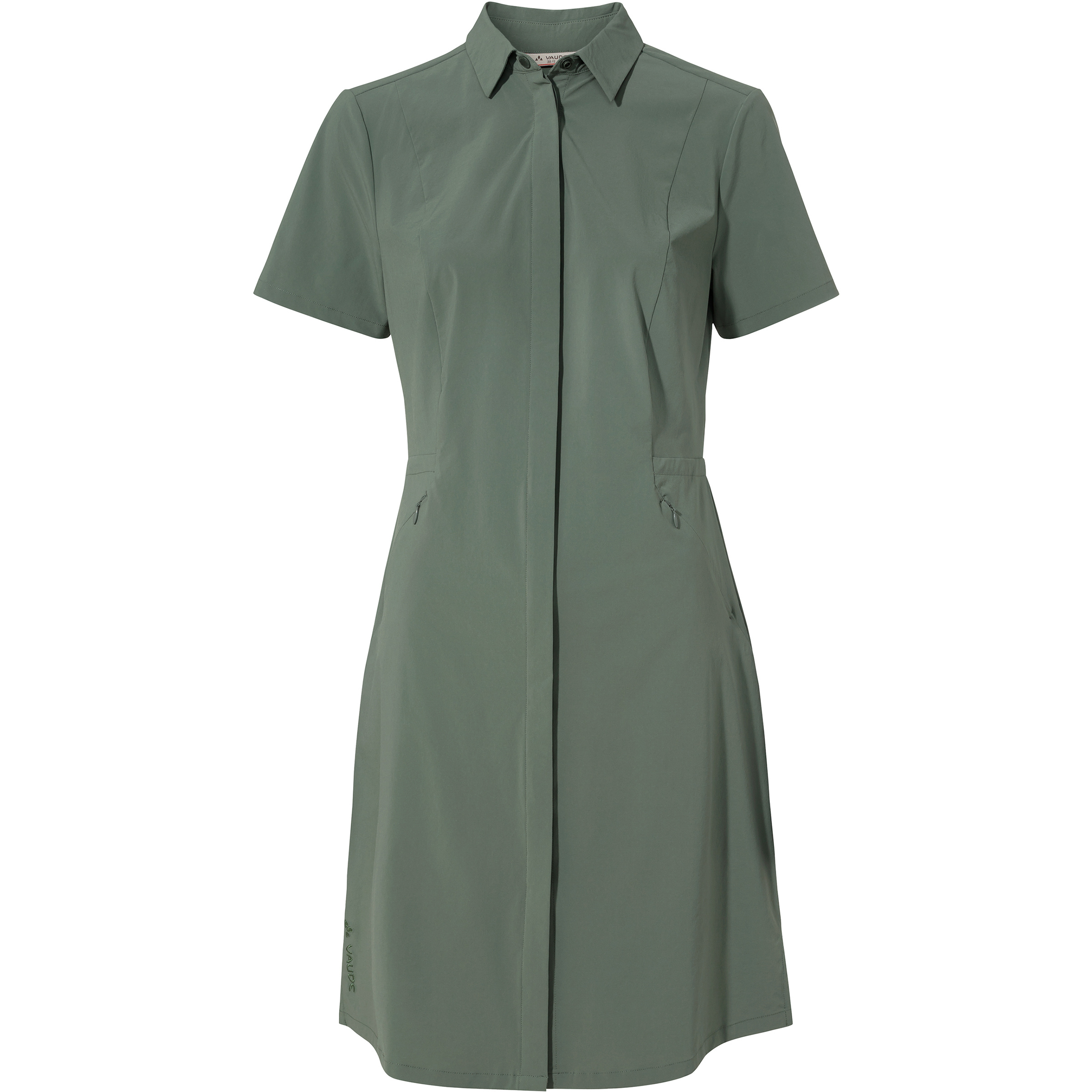 Vaude Farley Stretch Kleid Damen Kleider gruen Größe M Lifestyle Elastisch