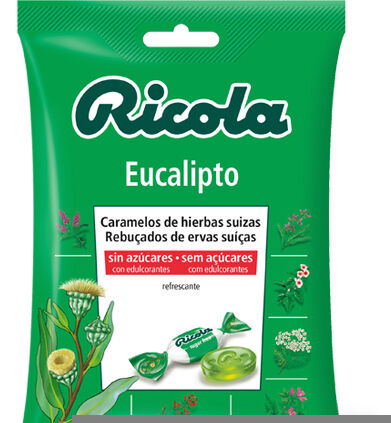 Ricola Bag without sugar Eucalyptus 70 gr