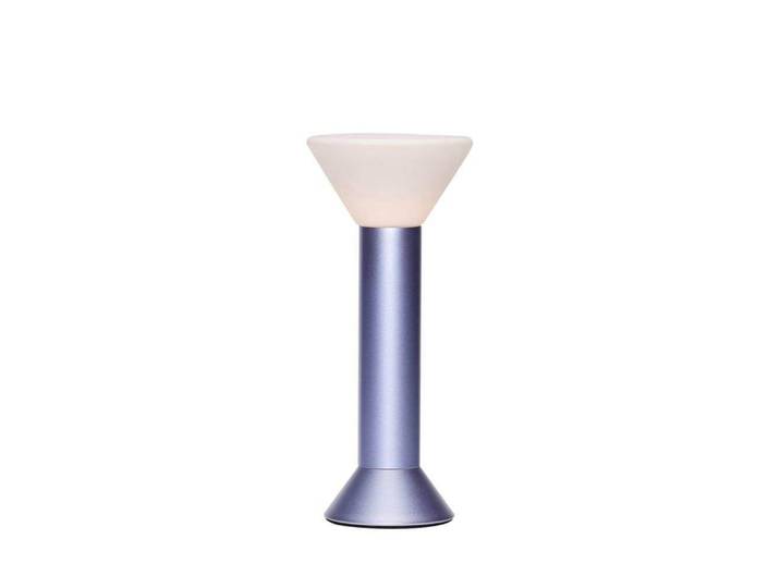 Flash Portable Taffellamp Metallic Purple - Hübsch - Keuken - Metaal