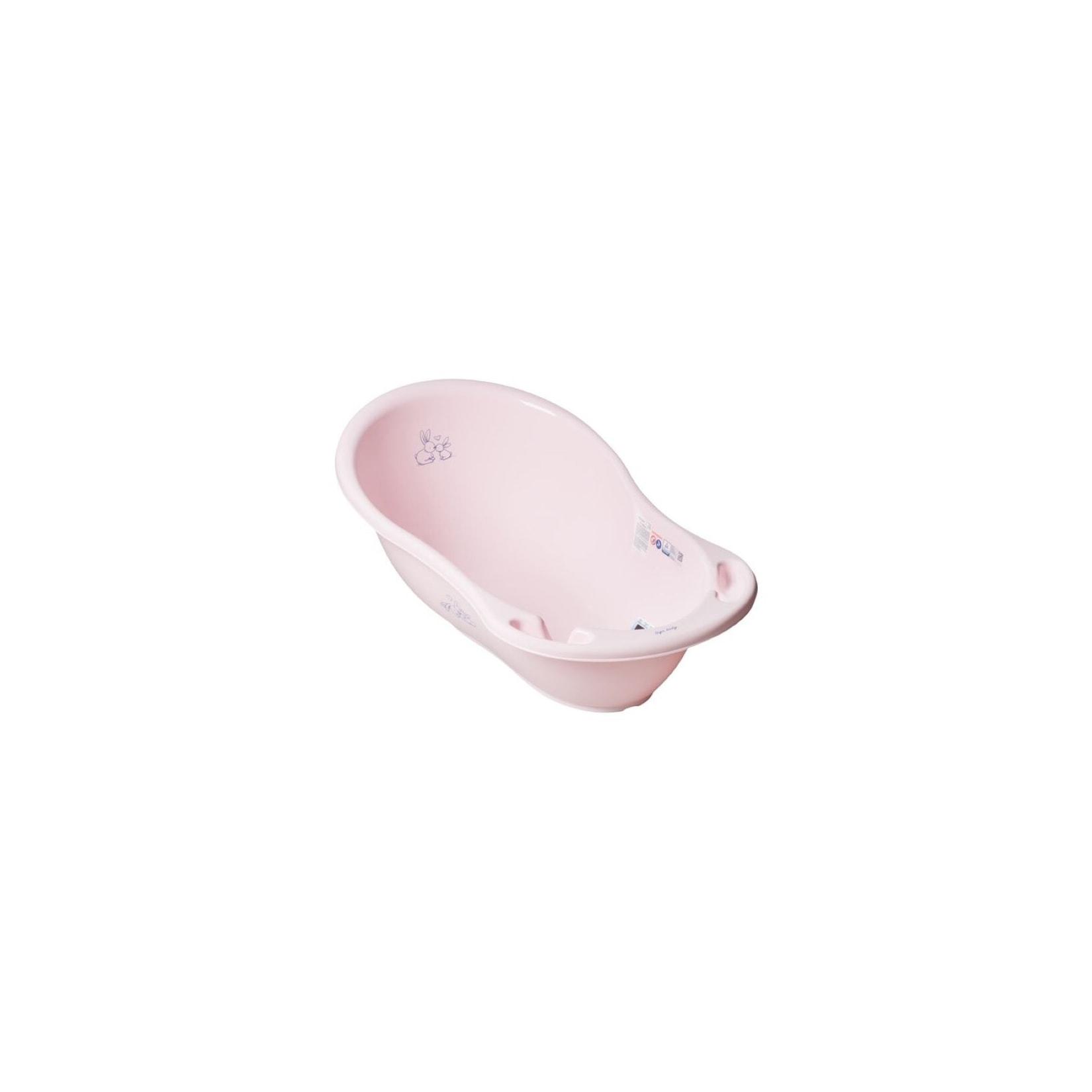 Chipolino Babybadewanne Marea Hase Ablagefächer eine Länge von 102 cm ab Geburt pink