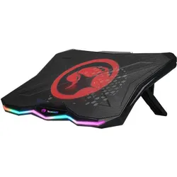 Marvo Cooler FN-40 17 "RGB, Notebook Ständer, Rot, Schwarz