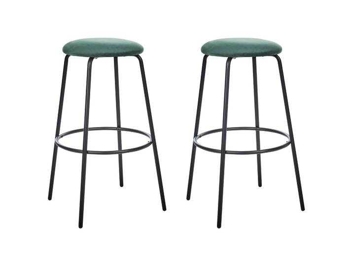 BARHOCKER 2er-Set Smaragdgrün Morton