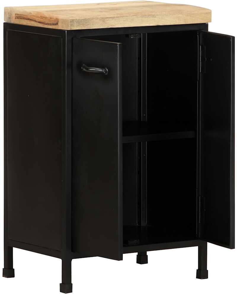 vidaXL Buffet 47x35x76 cm Bois de manguier brut