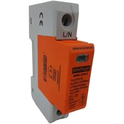 Überspannungsschutz 1P 5kA(10/350) klasse T1+T2 (B+C) Schelinger A51-SPD01-1P-B+C