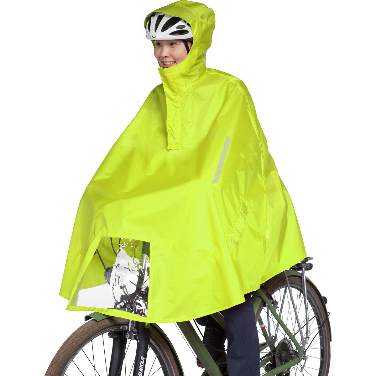 Tatonka Bike Poncho safety yellow (551) S 2802-551-S