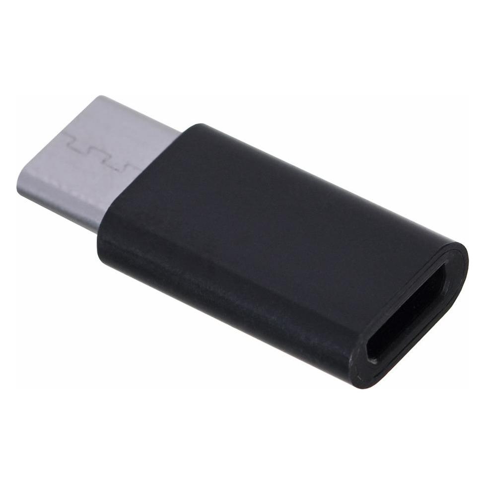Savio AK-31 / B Kabelschnittstellen-/Gender-Adapter Micro USB USB 3.1 Typ C Schwarz (Micro USB) (AK-31/B)