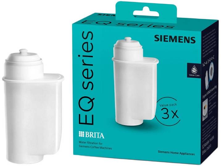 Siemens - TZ70033A BRITA Intenza waterfilters voor volautomatische espressomachines - 3 stuks