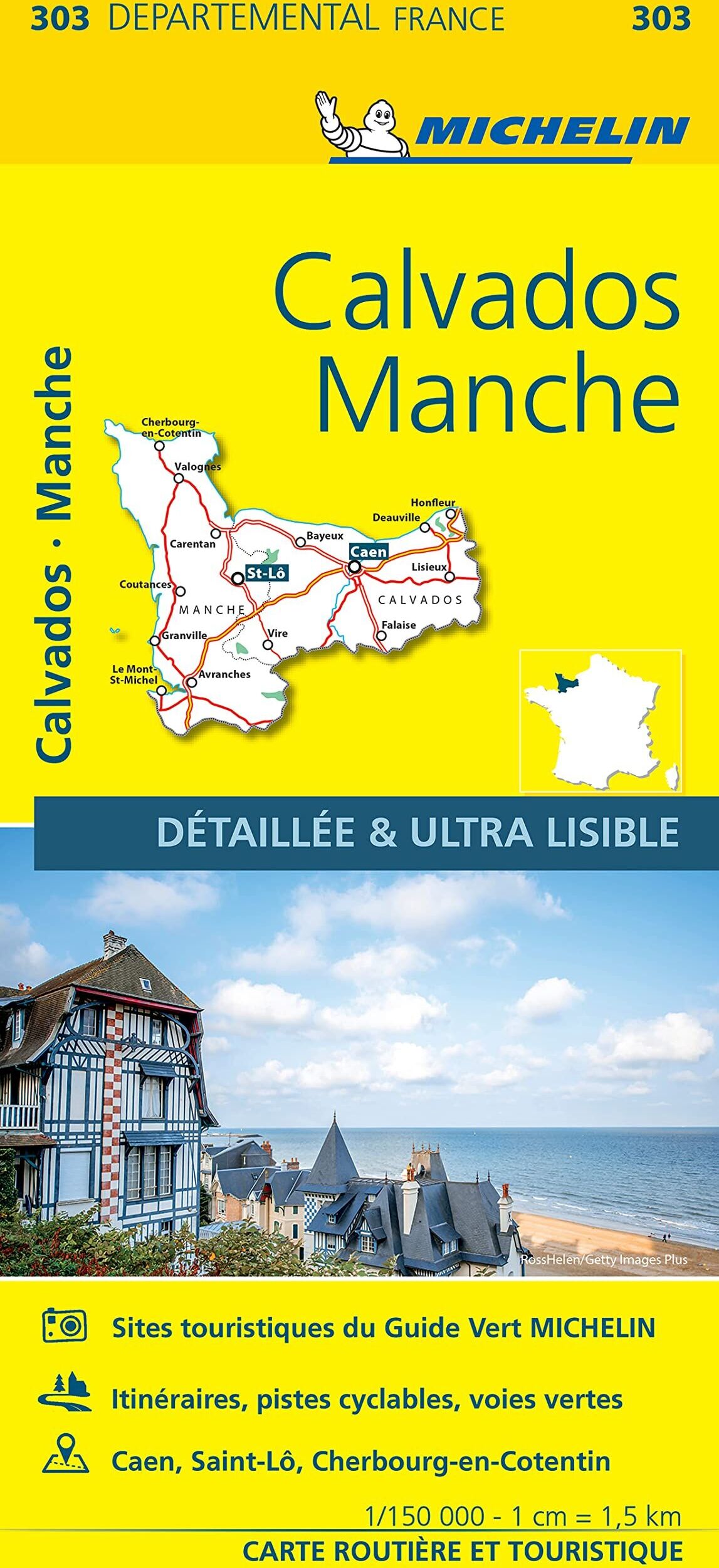 Collectif Michelin - Calvados / Manche (303) - Preis vom 09.10.2026 07:28:09 h